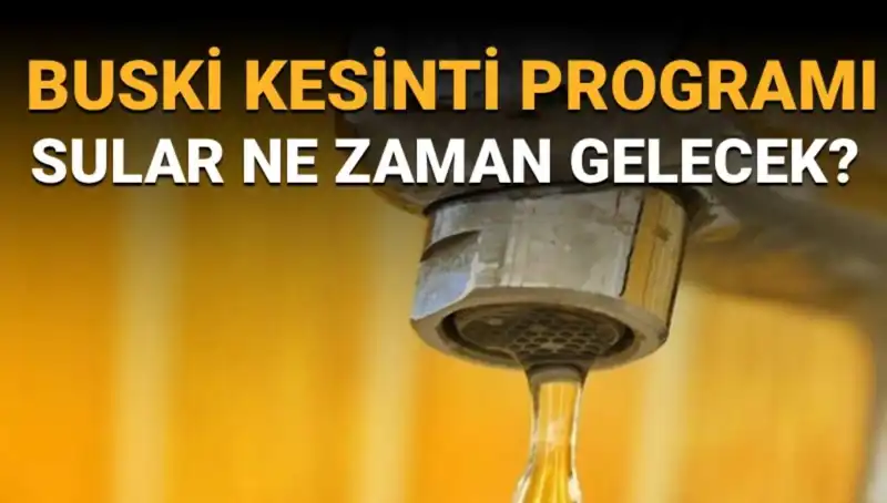 Bursa Nilüfer’de Su Kesintisi: Sular Ne Zaman Gelecek?