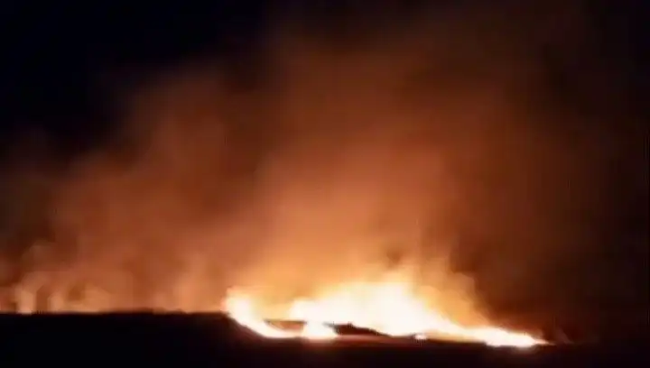 Tekirdağ'da 20 Dekar Buğday Tarlası Yangında Kül Oldu