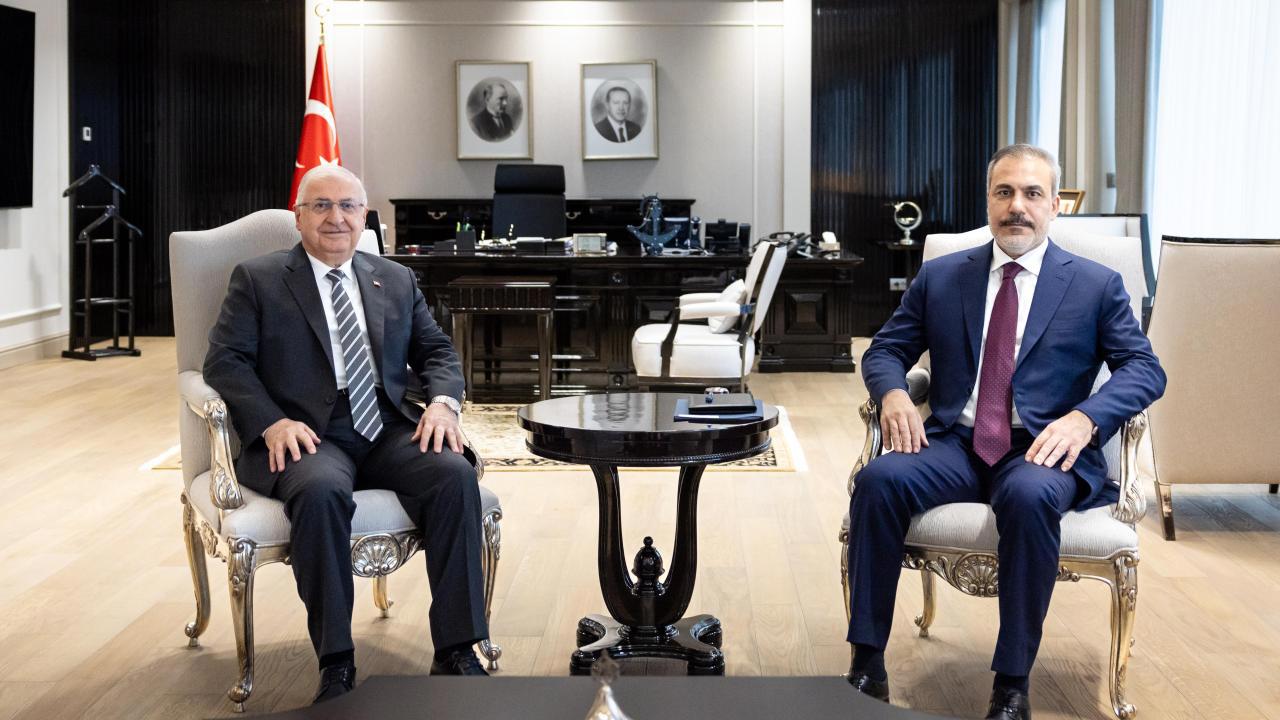 Bakan Güler ve Bakan Fidan Görüştü