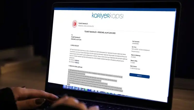 Ticaret Bakanlığı 2025 Personel Alımı: Başvuru Tarihleri ve Şartlar