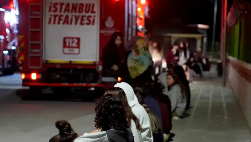 Kız Öğrenci Yurdunda Yangın Alarmı: 2500 Kişi Tahliye Edildi