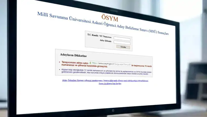 2025 MSÜ Sınav Sonuçları Sorgulama Ekranı Açıldı mı? Her Şey Burada!