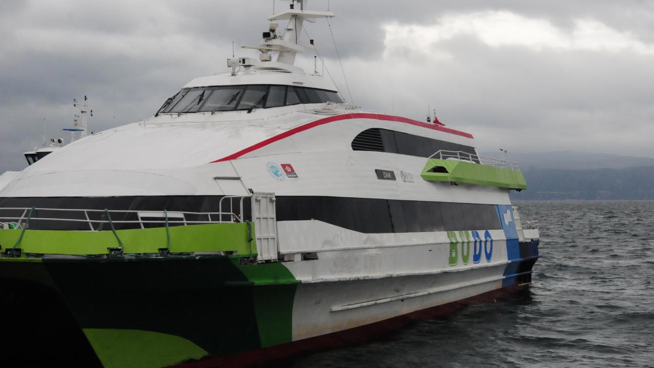 BUDO seferleri hava engeline takıldı