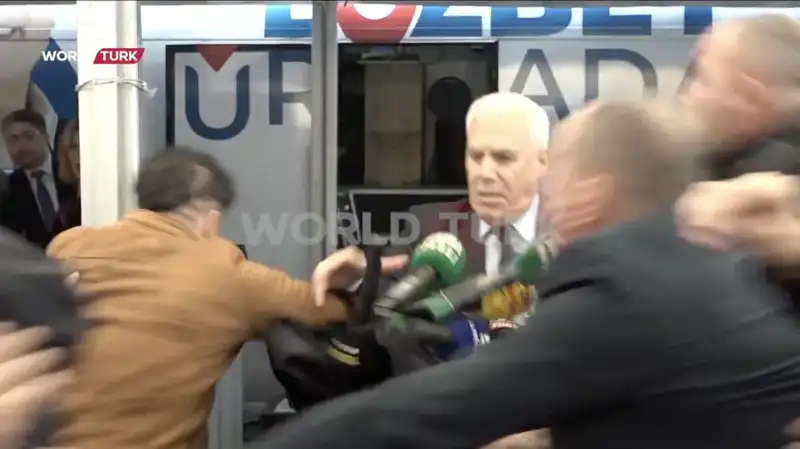 Bursa Büyükşehir Belediye Başkanı'na Yumruklu Saldırı: Görüntüler İfşa Edildi