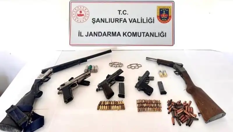 Şanlıurfa'da Ruhsatsız Silah Operasyonunda Şok Tutuklamalar