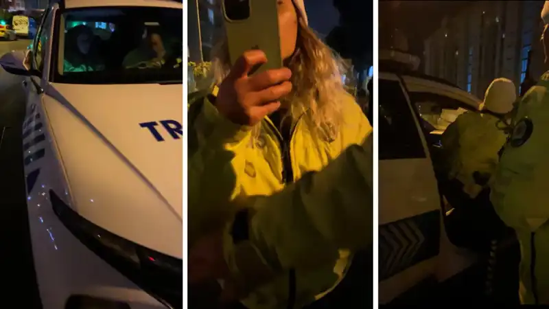 E-Devlet'te Cezasını Gören Vatandaş, Polislerle Tartışma Yaşadı!