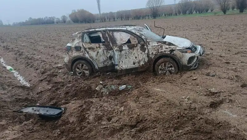 Şarampole Devrilen Araçta İki Kişi Yaralandı: Detaylar!