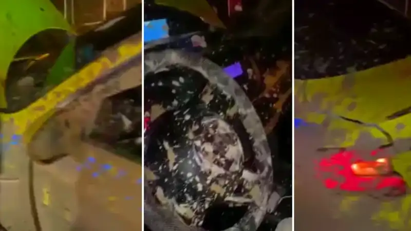 İstanbul’da Taksici Şoku: Araç Çamura Gömüldü, Yolcular Kaçtı!