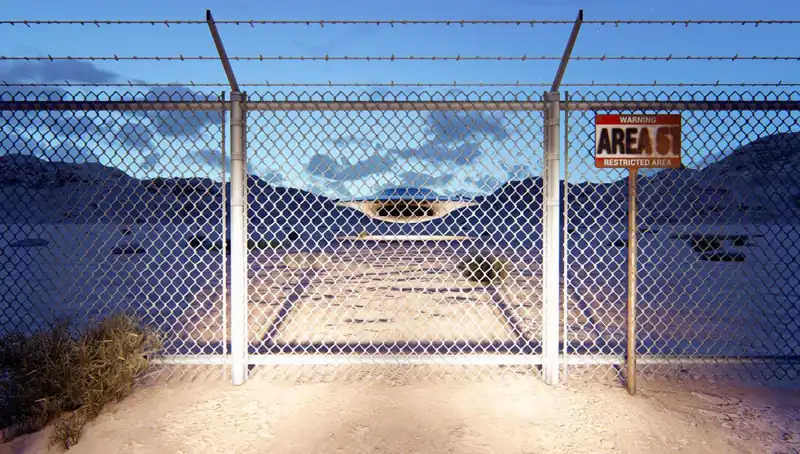 51. Bölge'den Sağ Kurtuldu: Çölün Ortasında Gizli Bir Üs Var mı?