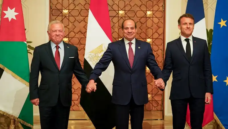 Ürdün, Mısır ve Fransa'dan Gazze'de Barış İçin Ortak Ateşkes Çağrısı