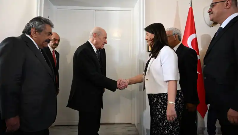 MHP Lideri Devlet Bahçeli, DEM Parti Heyetiyle Tarihi Görüşme Gerçekleştirdi