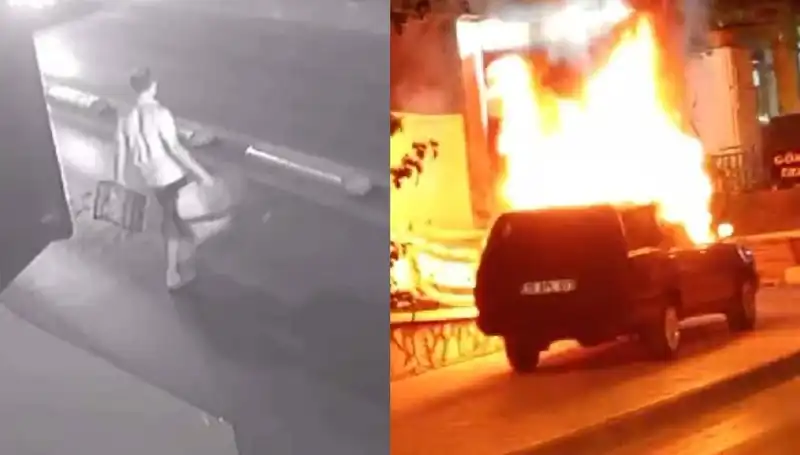 Boşanma Sürecinde Çıkan Tartışma, Eşinin Aracını Yakmasına Neden Oldu!