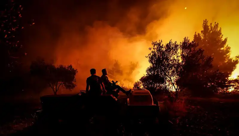 Çanakkale'de Büyüyen Orman Yangını: 785 Kişi Güvenli Bölgelere Tahliye Edildi